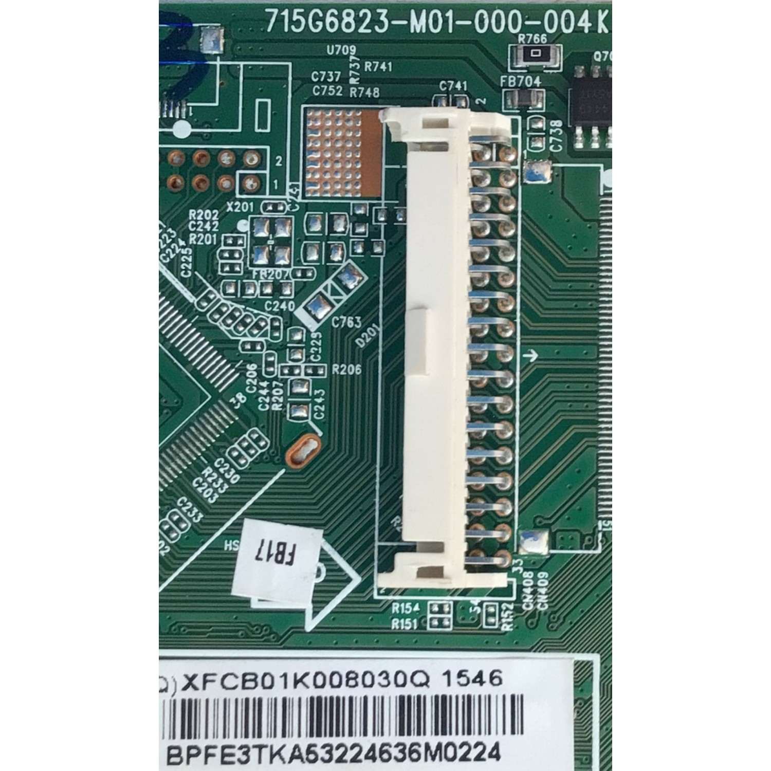 MAIN PARA MONITOR NEC / NUMERO DE PARTE XFCB01K008 / 715G6823-M01-000-004K / (Q)XFCB01K008030Q / BPFE3TKA53224636M0224 / PANEL TPT500J1-HVN01.U REV:S600G / MODELO E505 - Imagen 2